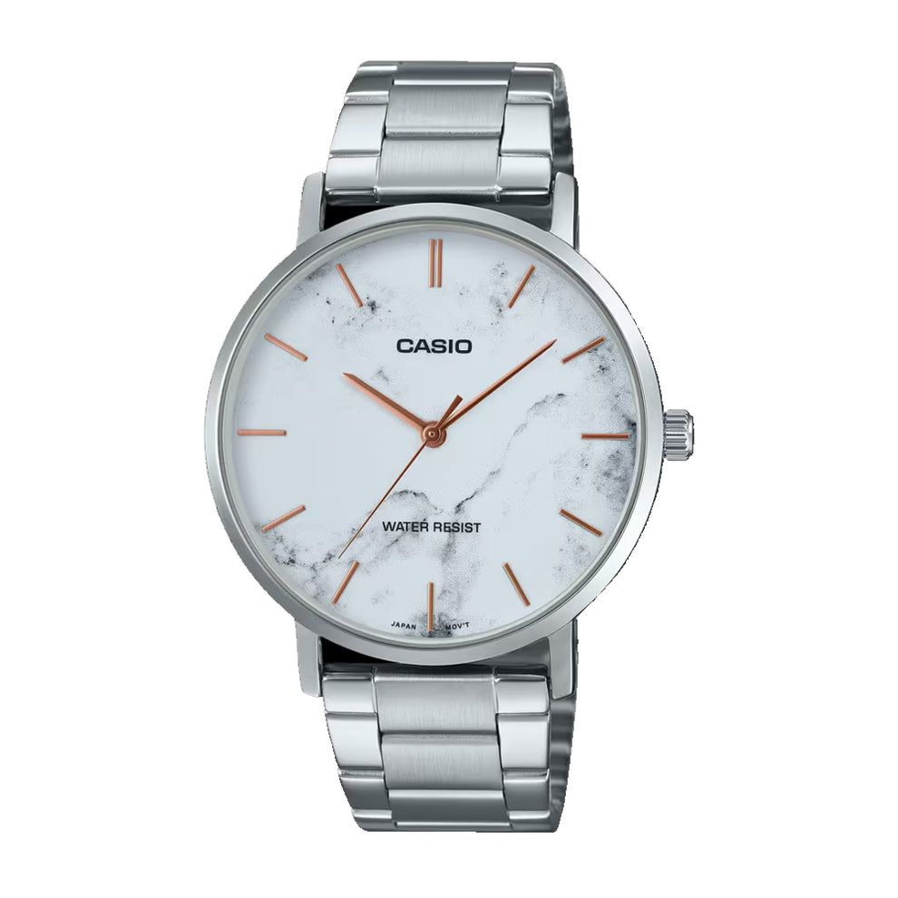 Casio Orologio da uomo analogico standard in acciaio inossidabile con quadrante nero ispirato al marmo e al quarzo MTP-VT01DM-1A – acquista a prezzi convenienti sul marketplace Casio Orologio da uomo analogico standard in acciaio inossidabile con quadrante nero ispirato al marmo e al quarzo MTP-VT01DM-1A – acquista a prezzi convenienti sul marketplace